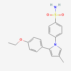 molecular formula C19H20N2O3S B1684578 Apricoxib CAS No. 197904-84-0