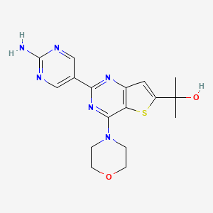 molecular formula C17H20N6O2S B1684594 Gne-493 CAS No. 1033735-94-2