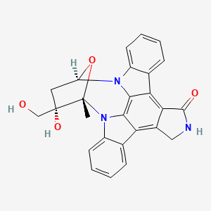 molecular formula C26H21N3O4 B1684606 Lestaurtinib CAS No. 111358-88-4