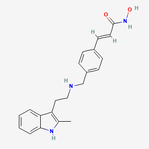 molecular formula C21H23N3O2 B1684620 Panobinostat CAS No. 404950-80-7