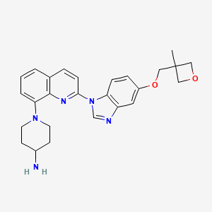 molecular formula C26H29N5O2 B1684632 Crenolanib CAS No. 670220-88-9