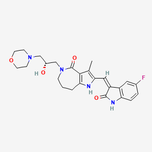 molecular formula C25H29FN4O4 B1684633 Henatinib CAS No. 1239269-51-2