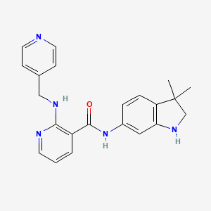 molecular formula C22H23N5O B1684634 Motesanib CAS No. 453562-69-1
