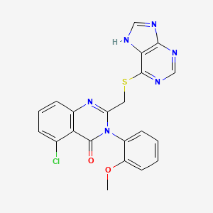 molecular formula C21H15ClN6O2S B1684648 PIK-39 