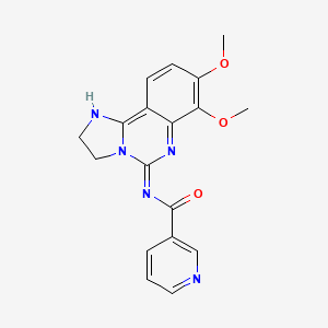 molecular formula C18H17N5O3 B1684649 PIK-90 CAS No. 677338-12-4