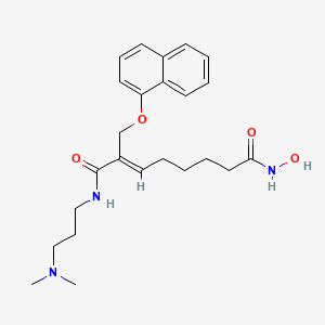 molecular formula C24H33N3O4 B1684661 Ivaltinostat CAS No. 936221-33-9