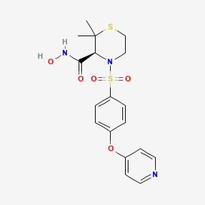 molecular formula C18H21N3O5S2 B1684670 Prinomastat CAS No. 192329-42-3