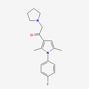 molecular formula C18H21FN2O B1684679 IU1 CAS No. 314245-33-5