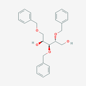 molecular formula C26H30O5 B168468 1,3,4-tri-O-benzyl-D-ribitol CAS No. 131897-00-2