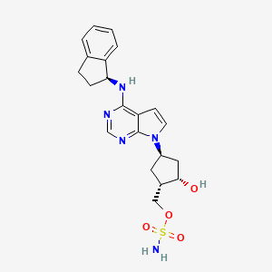 molecular formula C21H25N5O4S B1684682 Pevonedistat CAS No. 905579-51-3