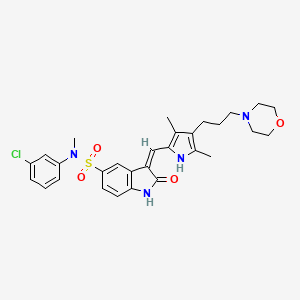 molecular formula C29H33ClN4O4S B1684699 SU11606 