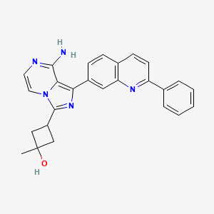 molecular formula C26H23N5O B1684704 Linsitinib CAS No. 867160-71-2