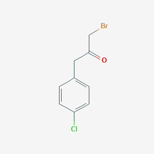 molecular formula C9H8BrClO B168473 1-溴-3-(4-氯苯基)丙酮 CAS No. 103557-35-3