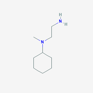 B168494 N-(2-aminoethyl)-N-methylcyclohexanamine CAS No. 14256-69-0