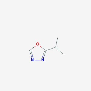 molecular formula C5H8N2O B168534 2-异丙基-1,3,4-恶二唑 CAS No. 149324-24-3