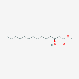 molecular formula C15H30O3 B016855 (S)-3-羟基十四酸甲酯 CAS No. 76835-67-1