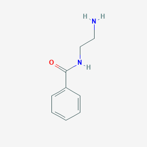 molecular formula C9H12N2O B168569 N-(2-氨基乙基)苯甲酰胺 CAS No. 1009-17-2