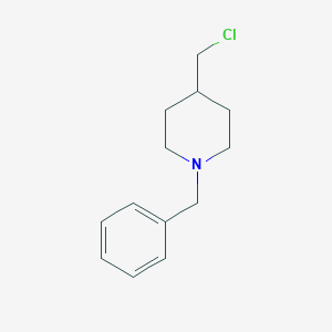 molecular formula C13H18ClN B168575 1-苄基-4-(氯甲基)哌啶 CAS No. 136704-10-4