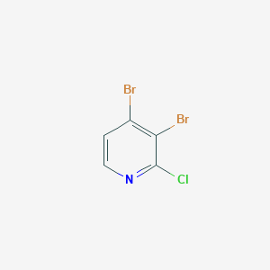 molecular formula C5H2Br2ClN B168579 3,4-二溴-2-氯吡啶 CAS No. 134039-99-9