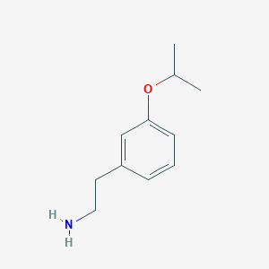 molecular formula C11H17NO B168583 2-(3-异丙氧基苯基)乙胺 CAS No. 149489-17-8