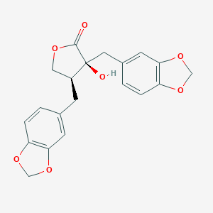molecular formula C20H18O7 B168599 梅里迪诺 CAS No. 120051-54-9