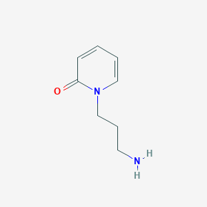 molecular formula C8H12N2O B016863 1-(3-氨基丙基)吡啶-2(1H)-酮 CAS No. 102675-58-1