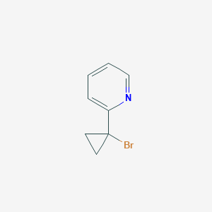 B168661 2-(1-Bromocyclopropyl)pyridine CAS No. 198759-65-8