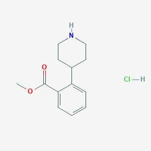 B168710 Methyl 2-(piperidin-4-yl)benzoate hydrochloride CAS No. 170838-23-0
