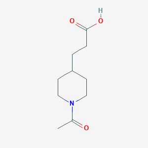 B168715 3-(1-Acetylpiperidin-4-yl)propanoic acid CAS No. 131417-49-7