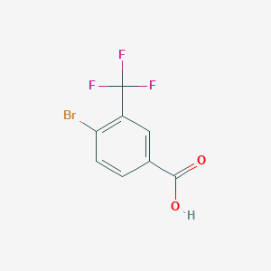 B168717 4-Bromo-3-(trifluoromethyl)benzoic acid CAS No. 1622-14-6