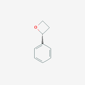 molecular formula C9H10O B168729 (R)-2-苯基氧杂环丁烷 CAS No. 106760-61-6