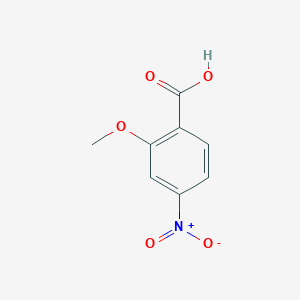 molecular formula C8H7NO5 B016876 2-Methoxy-4-nitrobenzoic acid CAS No. 2597-56-0