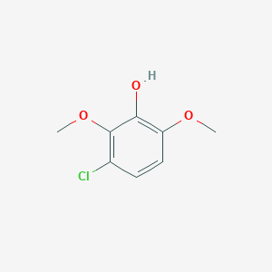 molecular formula C8H9ClO3 B168780 3-氯-2,6-二甲氧基苯酚 CAS No. 18113-22-9