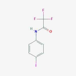 molecular formula C8H5F3INO B168820 2,2,2-trifluoro-N-(4-iodophenyl)acetamide CAS No. 126063-08-9