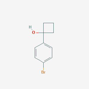 molecular formula C10H11BrO B168832 1-(4-Bromophenyl)cyclobutanol CAS No. 19936-14-2