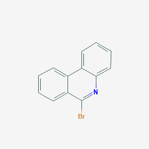 molecular formula C13H8BrN B168847 6-Bromophenanthridine CAS No. 17613-40-0
