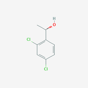 molecular formula C8H8Cl2O B168855 (1S)-1-(2,4-二氯苯基)乙醇 CAS No. 179237-92-4