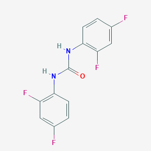 molecular formula C13H8F4N2O B168869 1,3-Bis(2,4-difluorophenyl)urea CAS No. 1581-06-2