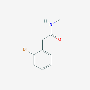 B168881 2-(2-Bromophenyl)-N-methylacetamide CAS No. 141438-47-3