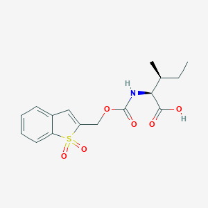 B168896 N-Bsmoc-L-isoleucine CAS No. 197245-22-0