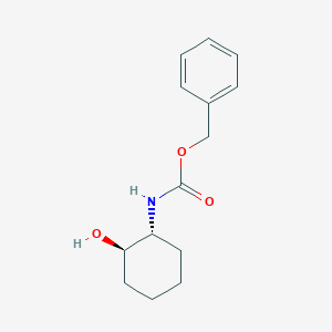 molecular formula C14H19NO3 B168904 (1R,2R)-2-(苄氧羰基氨基)环己醇 CAS No. 134108-76-2