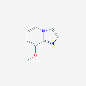 molecular formula C8H8N2O B168984 8-Methoxyimidazo[1,2-a]pyridine CAS No. 100592-04-9