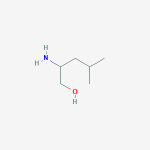 molecular formula C6H15NO B168986 2-Amino-4-methylpentan-1-ol CAS No. 16369-17-8