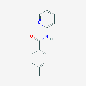 molecular formula C13H12N2O B168990 4-methyl-N-(pyridin-2-yl)benzamide CAS No. 14547-80-9