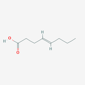molecular formula C8H14O2 B169000 (E)-4-辛烯酸 CAS No. 18776-92-6