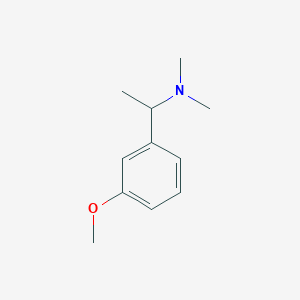B169001 1-(3-methoxyphenyl)-N,N-dimethylethanamine CAS No. 169772-44-5