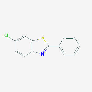 molecular formula C13H8ClNS B169005 6-Chloro-2-phenyl-1,3-benzothiazole CAS No. 7466-32-2