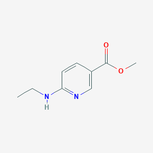 molecular formula C9H12N2O2 B169009 6-Ethylaminonicotinic acid methyl ester CAS No. 177759-45-4