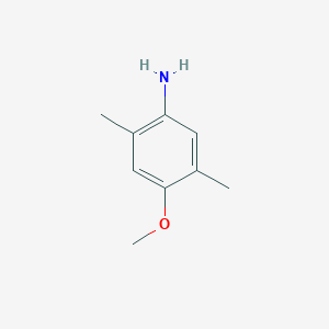 molecular formula C9H13NO B169027 4-甲氧基-2,5-二甲基苯胺 CAS No. 117174-70-6