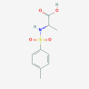 molecular formula C10H13NO4S B016904 N-对甲苯磺酰-L-丙氨酸 CAS No. 21957-58-4